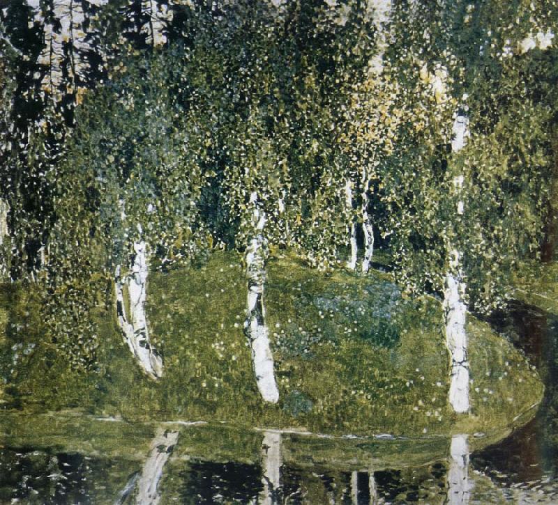 Alexander Yakovlevich GOLOVIN Birch china oil painting image